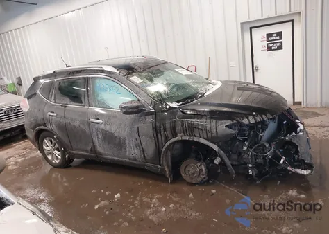 2016 Nissan Rogue Sv из США, поврежденный, VIN KNMAT2MV9GP694511